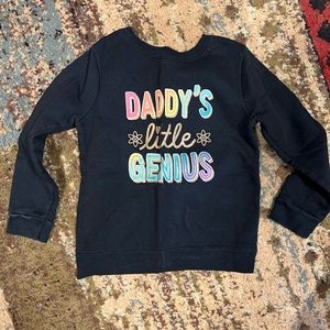 Daddy’s little genius sweater